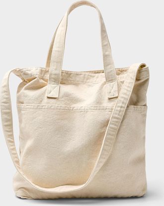 Le 31 Mens Pure cotton shoulder Tote Bag