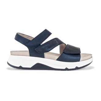 Gabor Dames, Schoenen, Blauw, Maat: 39 EU Leer