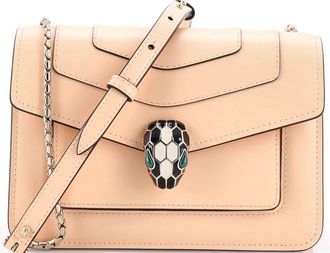Bulgari Serpenti Forever Shoulder Bag Leather Mini