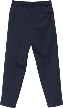 low brand Mens Trousers Blue Virgin Wool