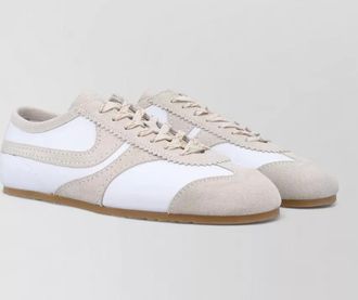 Dries Van Noten leather low-top sneakers