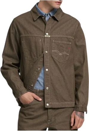 Replay Khaki Jacket My8Z1.000.942 07