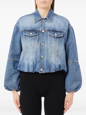 Liu Jo balloon-sleeve denim jacket - Blue