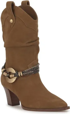 Jessica Simpson Hanie Western Boot in Safari Brown at Nordstrom, Size 7.5