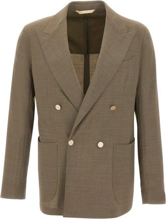BRIGLIA 1949 Bolgheri Blazer - male - Briglia - Blazers - Green - XL - Suits