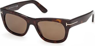 Tom Ford Marshall-02 Polarized Brown Square Mens Sunglasses FT1334 52H 54