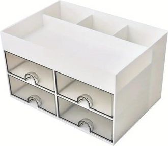 OEM Caja De Almacenamiento De Pl&aacute;stico Para Maquillaje En El Caj&oacute;n Del Dormitorio, Estante Para Cosm&eacute;ticos, Tocador Para El Cuidado De La Piel