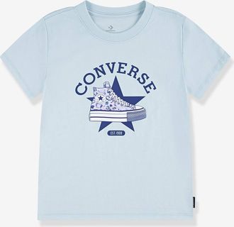 Converse T-Shirt mit Sneaker-Print f&uuml;r Kinder CONVERSE helles blau