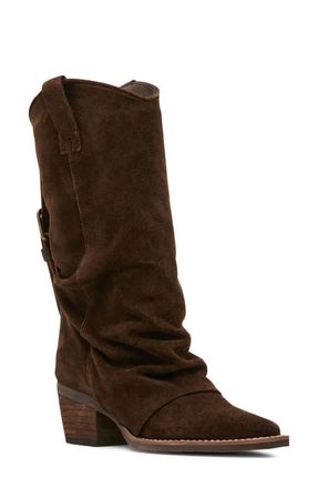 Steve Madden Aldora Boot in Brown Suede at Nordstrom, Size 6.5