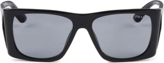 Prada Occhiali da sole squadrati - Nero