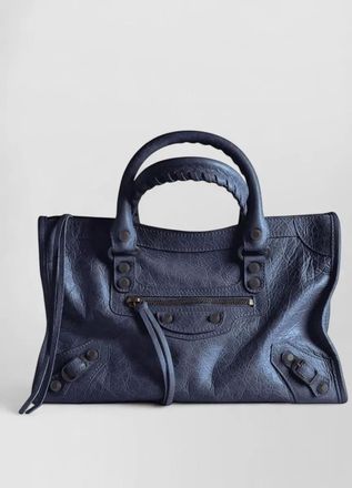 Balenciaga city tote bag small top handles strap