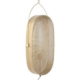 Beliani Wall Lamp KUNTHI Metal Brass