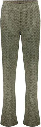 Geisha Dames, Broeken, Groen, Maat: S