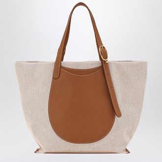 Longchamp Caramel Complice Tragetasche aus Canvas