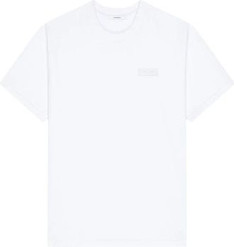 Givenchy T-Shirts, male, White, S, Branded Cotton T Shirt