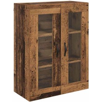 vidaXL Armario de pared Madera Vieja 69,5 x 34 x 90 cm vidaXL