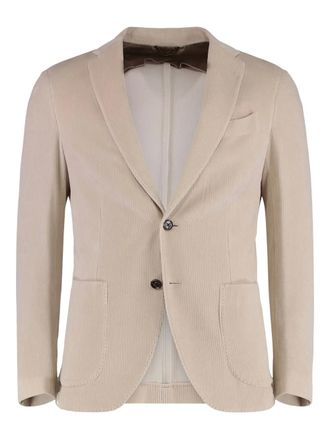 Moorer Audley corduroy blazer - men - Cotton/Polyamide - 58 - Neutrals