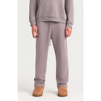 SKIMS Classic Straight Leg Lounge Pants in Shadow at Nordstrom, Size Xx-Large