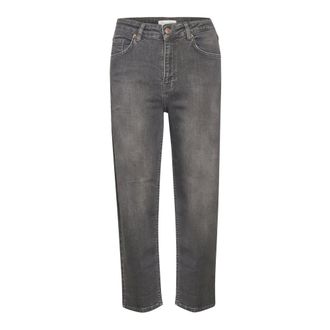 Part Two Jeans, Dames, Grijs, W33, Denim, Vintage Denim High Waist Jeans