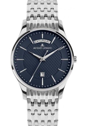 Jacques Lemans 1-2193H Mens London Watch - Silver - One Size