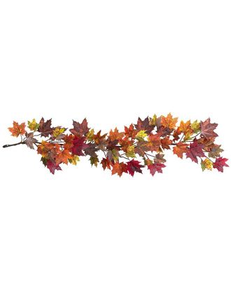 Nearly Natural 60In Maple Leaf Garland