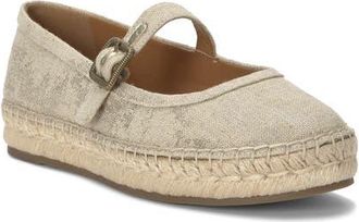 Lucky Brand Orlyna Espadrille Mary Jane Flat in Natural/Platino Mix at Nordstrom, Size 6