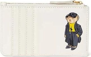 Polo Ralph Lauren Etui za kartice - Dames - Portefeuilles - Wit - ONE Size - Leer - Accessoires