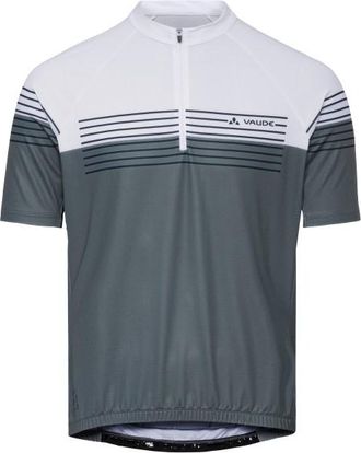 Vaude Posta Half-Zip Tricot II Velotrikot f&uuml;r Herren | grau/blau