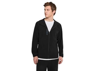 Brooks Mens Canopy Jacket Mens Coat Black : 2XL, Polyester