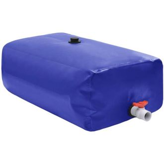 vidaXL Dep&oacute;sito De Agua Plegable Con Grifo Pvc 670 L Vidaxl