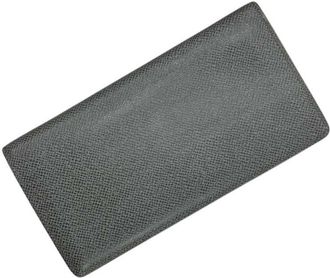 Louis Vuitton Glacier Gray Taiga Leather Long Wallet (Bi-Fold) (Pre-Owned)