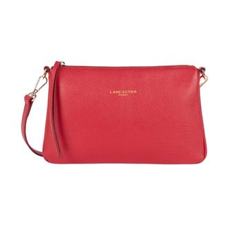 Lancaster Dune Crossbody Tas - Dames - Tassen - Rood - Maat: ONE Size Katoen