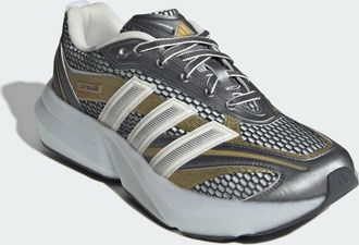 adidas Womens Lightblaze Glow Shoes - White & Silver - Size UK 3.5