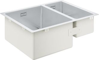 GROHE Fregadero De Acero Inoxidable 595 X 450 Mm K700u - Medio Seno Izquierdo