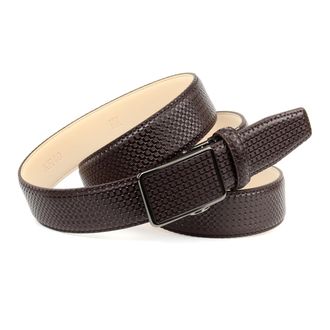 Anthoni Crown Lederg&uuml;rtel ANTHONI CROWN, Herren, Gr. 11,5, braun, Rindsleder, unifarben, G&uuml;rtel Lederg&uuml;rtel, mit passend bezogener Schliesse, helle R&uuml;ckseite