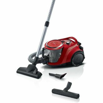 Bosch Novedad Aspiradora De Trineo Sin Bolsa Bgc41q69 Serie 6 - 600 W - Prosilence - 70 Db - Capacidad Del Dep&oacute;sito 2,4 L - Rojo