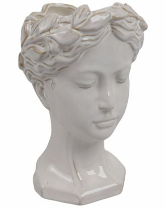 Sagebrook Home 8X6in 18.5Oz Ginger Lemon & Yuzu Grecian Candle