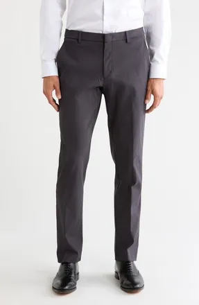 Tommy Hilfiger Flat Front Pants in Charcoal at Nordstrom Rack, Size 29 X 30