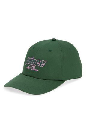 Les Deux x Prince Dad Cap in Pineneedle Green at Nordstrom