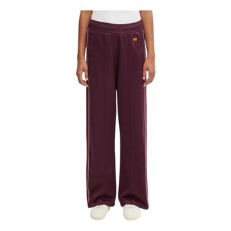Wales Bonner Wales Bonner, Broeken, Dames, Bruin, S, Katoen, Mantra Track Pants