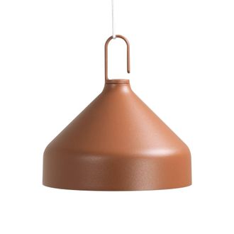 Zafferano L&aacute;mpara colgante led terracota regulable zafferano