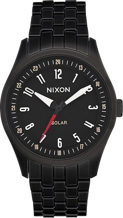 Nixon Echo 38 Mens Watches Black/Black, Stainless Steel/Steel