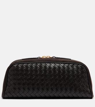 Bottega Veneta Intrecciato leather clutch