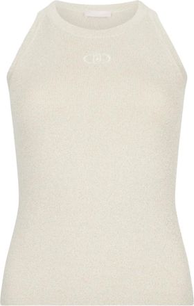 Liu Jo Top con ricamo - Toni neutri