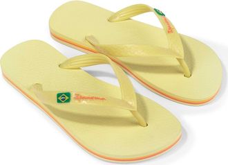 Ipanema Brasil II Water Resistant Flip Flop in Yellow/orange at Nordstrom, Size 10