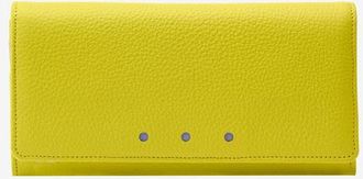Tusk Ascot Flap Over Wallet in Lime at Nordstrom, Size Large