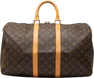 Louis Vuitton Borsa da viaggio Keepall 45 con monogramma 1998 - Marrone