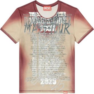 Diesel T-shirt Remaster Capsule T-Kalyc - Marrone