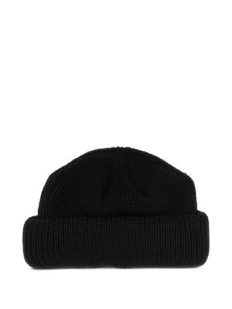 Kijima Takayuki ribbed beanie - women - Acrylic/Wool - One Size - Black