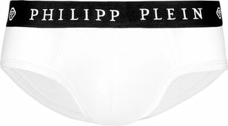 Philipp Plein Ondergoed, Heren, Wit, L, Katoen, Slip Skull